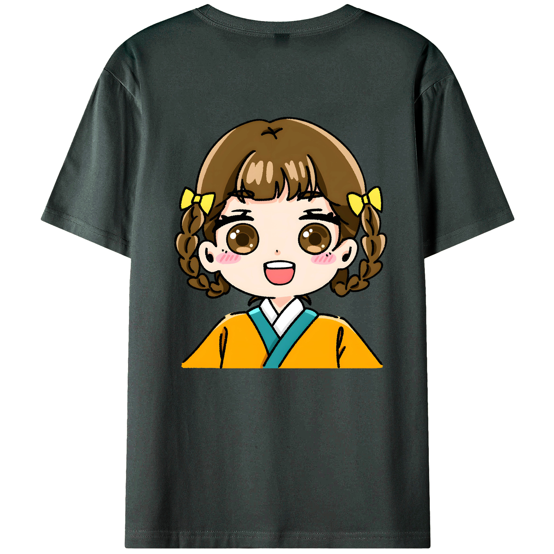 （画像用） 薬屋のひとりごと The Apothecary Diaries 綿100％ メンズ半袖Tシャツ（バックプリント） 通気性